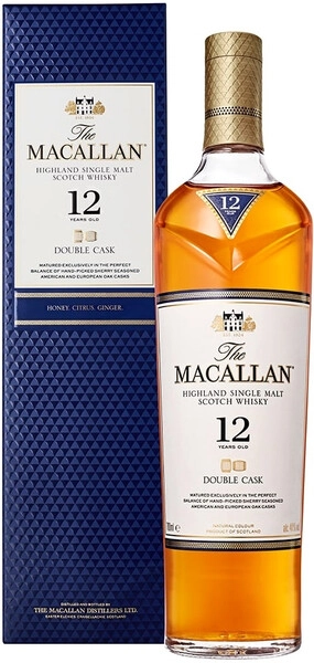 Виски Macallan Double Cask 12 Years Old, gift box, 0.7 л