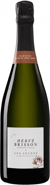 Шампанское Herve Brisson, Les Aulnes Blanc de Blancs Extra Brut, Champagne AOC, 2019