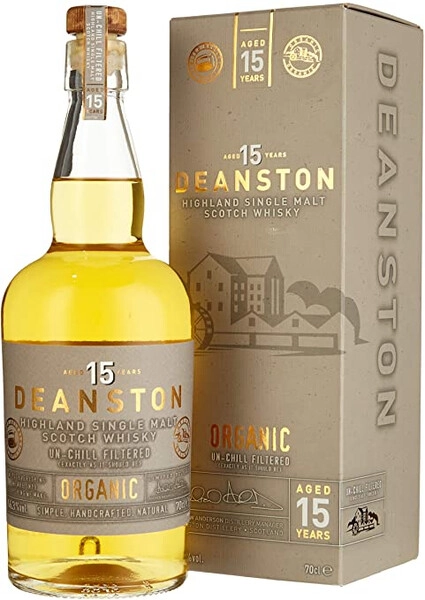 Виски Deanston 15 Years Old Organic, gift box, 0.7 л