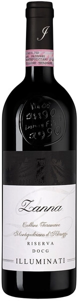 Вино Montepulciano d'Abruzzo Riserva Zanna, Colline Teramane DOCG, 2018