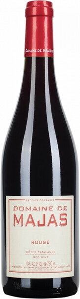Вино Domaine de Majas, Rouge, Cotes Catalanes IGP, 2021