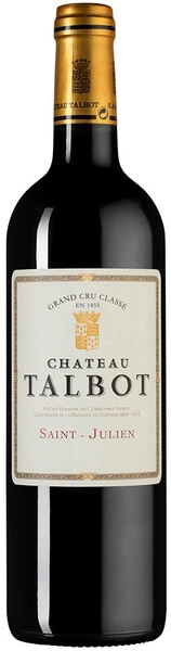 Вино Chateau Talbot, St-Julien AOC 4-me Grand Cru Classe, 2022