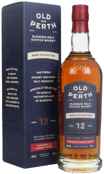 Виски Old Perth 12 Years Old, gift box, 0.7 л
