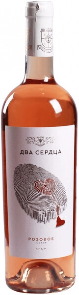 Вино Два Сердца Розовое