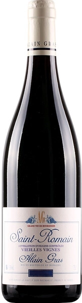 Вино Domaine Alain Gras, Saint-Romain Rouge Vieilles Vignes AOC, 2023, 1.5 л
