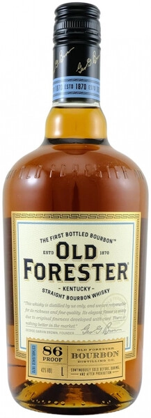 Виски Old Forester Kentucky Straight Bourbon 86 Proof, 1 л