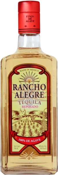 Текила Rancho Alegre Reposado, 0.7 л