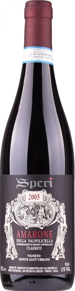 Вино Speri, Monte Sant'Urbano Amarone della Valpolicella Classico DOCG, 2005