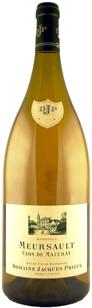 Вино Domaine Jacques Prieur, Meursault Clos de Mazeray AOC Blanc, 2018, 1.5 л