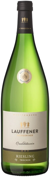 Вино Lauffener Weingartner, Riesling, 2019, 1 л
