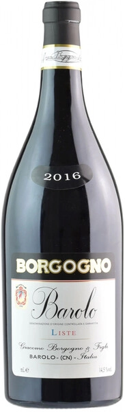 Вино Borgogno, Barolo Liste DOCG, 2016, 3 л