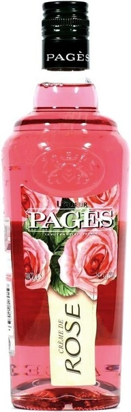 Ликер Pages Creme de Rose, 0.7 л