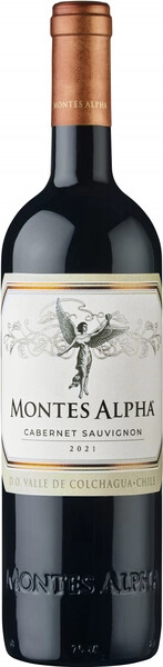 Вино Montes Alpha Cabernet Sauvignon, Valle de Colchagua DO, 2021, 1.5 л