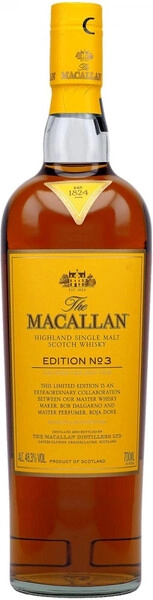 Виски "The Macallan" Edition №3, 0.7 л