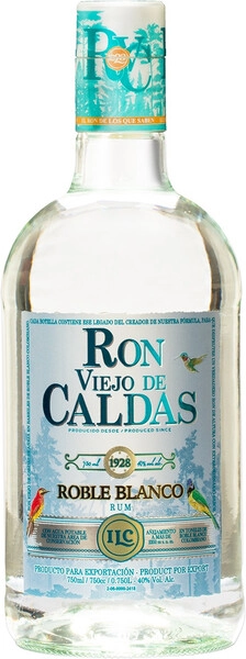 Ром Viejo de Caldas Roble Blanco, 0.7 л