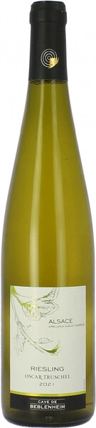 Вино Cave de Beblenheim, Oscar Truschel Riesling, Alsace AOC, 2021