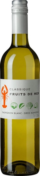 Вино Classique Fruits de Mer, Cotes de Gascogne IGP, 2023
