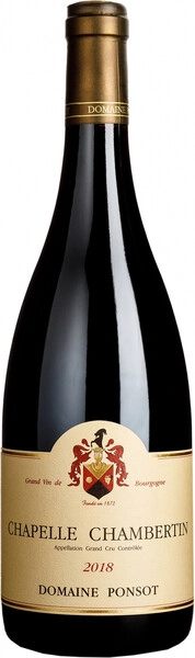Вино Domaine Ponsot, Chapelle Chambertin Grand Cru AOC, 2018