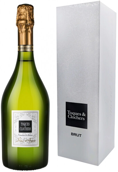 Игристое вино Toques et Clochers Cremant de Limoux AOC, gift box