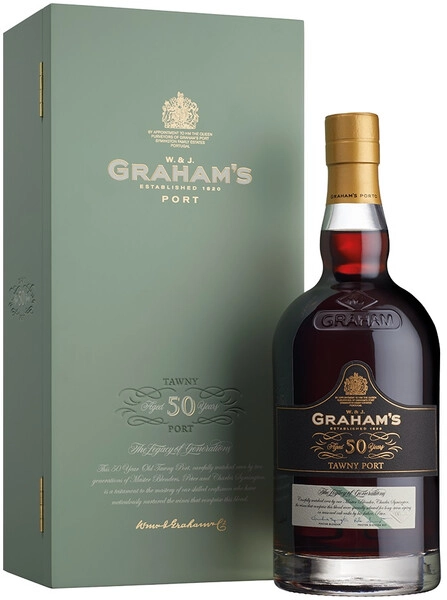 Портвейн "Graham's" 50 Year Old Tawny Port, wooden box