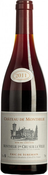 Вино Chateau de Monthelie, Monthelie 1er Cru Sur la Velle AOC, 2011