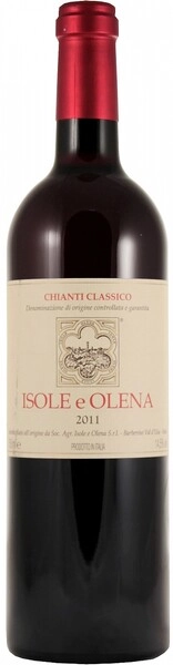 Вино Isole e Olena, Chianti Classico DOCG, 2011, 375 мл