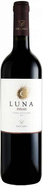 Вино Vaccaro, "Luna" Syrah, Terre Siciliane IGT, 2020