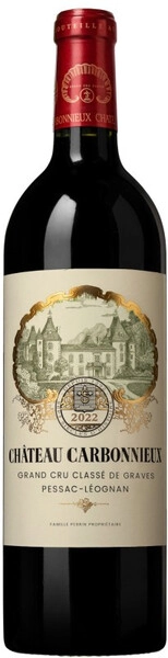 Вино Chateau Carbonnieux Rouge, Pessac-Leognan AOC Grand Cru Classe de Graves, 2022
