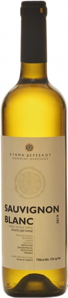 Вино Domaine Dereskos, Sauvignon Blanc, 2019