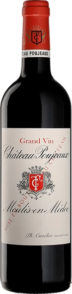 Вино "Chateau Poujeaux", Moulis-en-Medoc AOC Cru Bourgeois, 2020