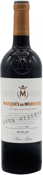 Вино Marques de Murrieta, Gran Reserva, 2010