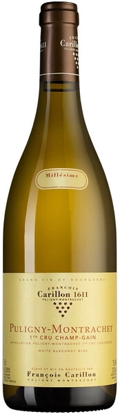 Вино Francois Carillon, Puligny-Montrachet 1er Cru "Champ Gain" AOC, 2022