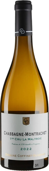 Вино Domaine Coffinet-Duvernay, Chassagne-Montrachet 1er Cru La Maltroie AOC, 2022