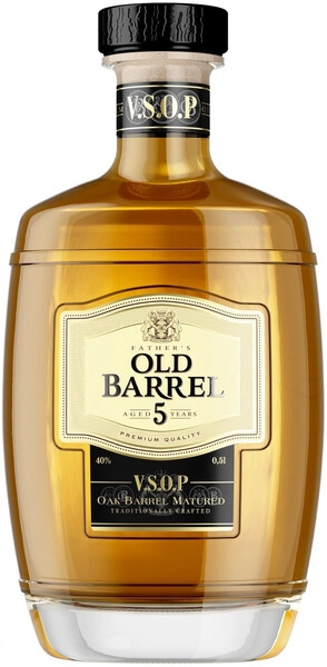 Коньяк SSB, Father's Old Barrel, 5 years old, 0.5 л