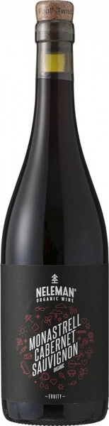 Вино Neleman, Monastrell-Cabernet Sauvignon Organic, Valencia DO, 2021