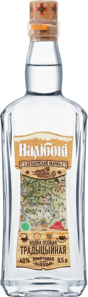Водка Налибоки Традиционная, 0.5 л