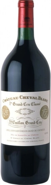 Вино Chateau Cheval Blanc, St-Emilion AOC 1-er Grand Cru Classe, 2007, 1.5 л