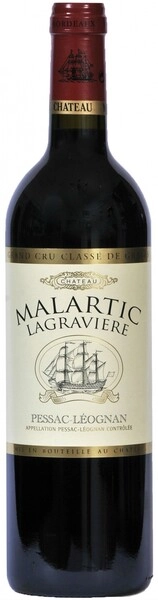 Вино Chateau Malartic Lagraviere Red, Pessac Leognan Grand Cru Classe de Graves, 2011