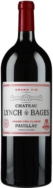 Вино Chateau Lynch Bages, Pauillac AOC 5-eme Grand Cru Classe, 2022, 1.5 л
