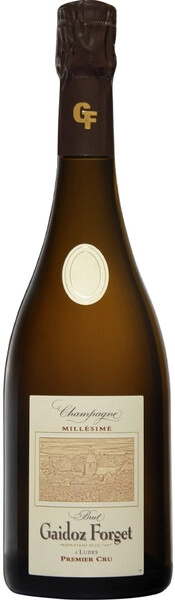 Шампанское Champagne Gaidoz-Forget, Millesime Brut Premier Cru, Champagne AOC, 2015