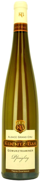 Вино Kuentz-Bas, Gewurztraminer Pfersigberg Trois Chateaux, Alsace Grand Cru, 2013