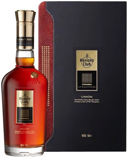 Ром Havana Club Union Cohiba Atmosphere, gift box, 0.7 л