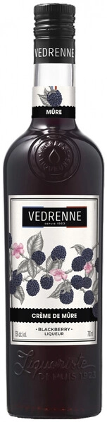Ликер Vedrenne, Creme de Mure, 0.7 л