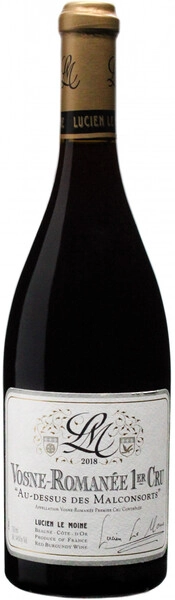 Вино Lucien Le Moine, Vosne-Romanee 1er Cru Au-Dessus des Malconsorts AOC, 2018