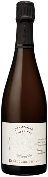 Шампанское Champagne De Sloovere-Pienne, Empreinte Brut Nature, 2019