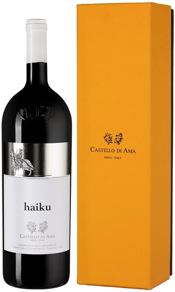 Вино Castello di Ama, Haiku, 2015, gift box, 1.5 л