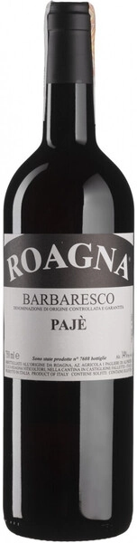 Вино Roagna, Barbaresco "Paje" DOCG, 2019