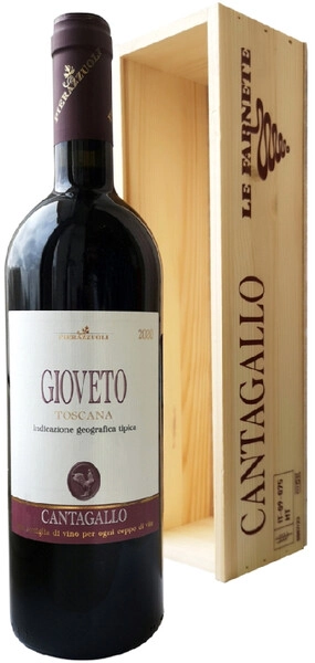 Вино Tenuta Cantagallo, Gioveto, Colli Toscana Centrale IGT, 2021, wooden box