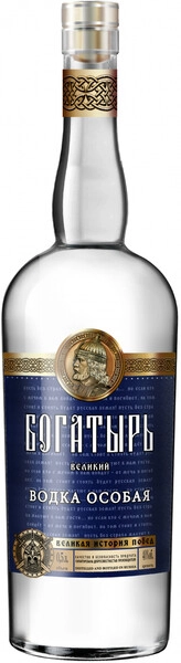 Водка Богатырь Великий, 0.5 л