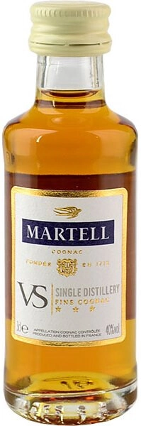 Коньяк Martell VS Single Distillery, 50 мл